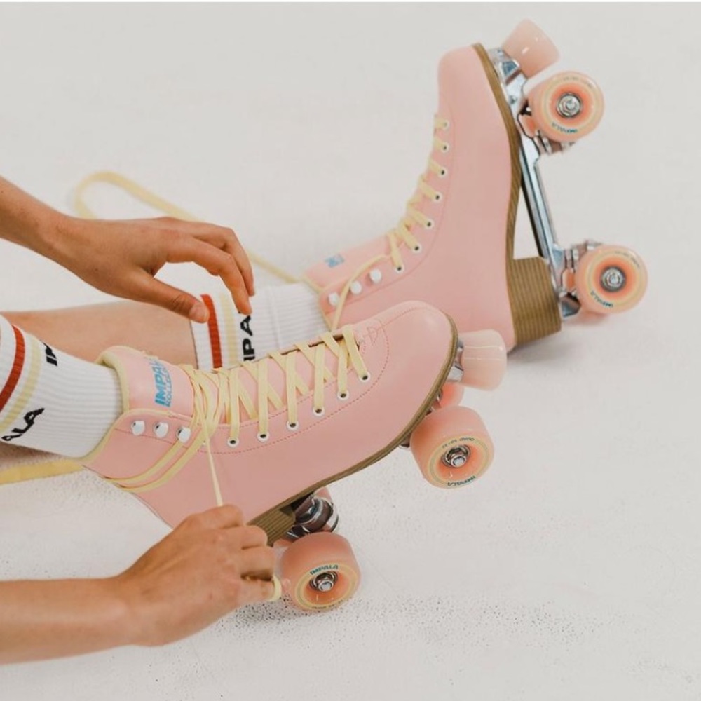 IMPALA PINK ROLLER SKATES